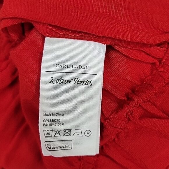 Other stories Ruffled long sleeves top - Picture 6 of 6